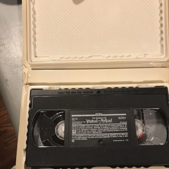 Disney The Adventures of Ichabod and Mr. Toad (VHS 2000 Gold Collection Edition